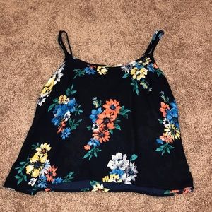 Floral tank top